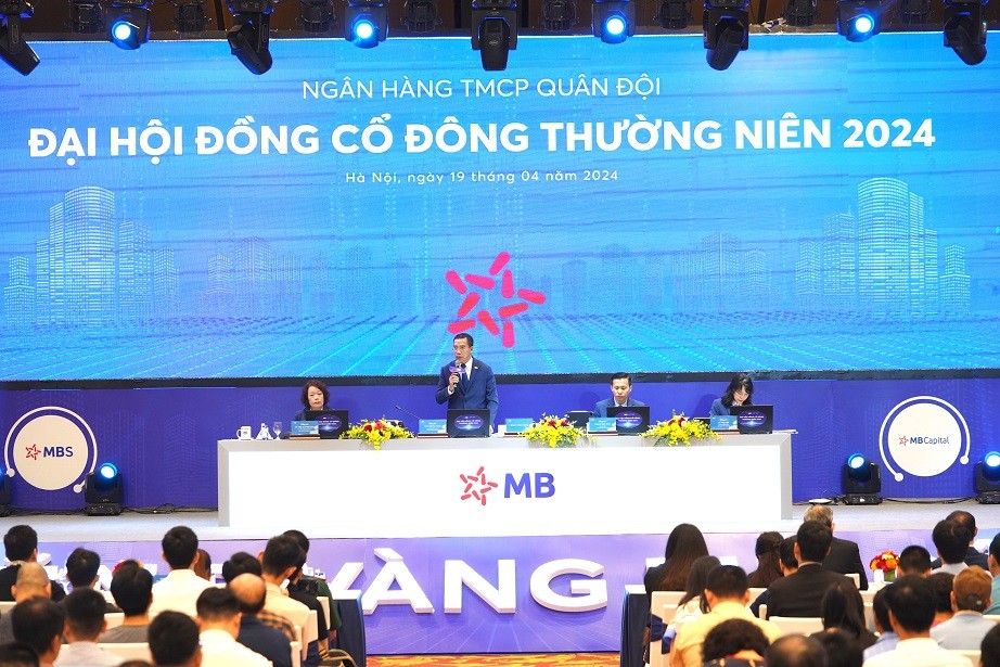Đại hội đồng cổ đông 2024 của MB được diễn ra vào ngày 19/4 tại Hà Nội