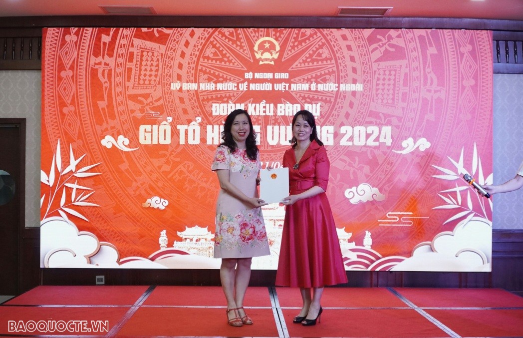 Gần 70 đại biểu kiều bao tham dự lễ Giỗ tổ Hùng Vương - Lễ hội Đền Hùng 2024