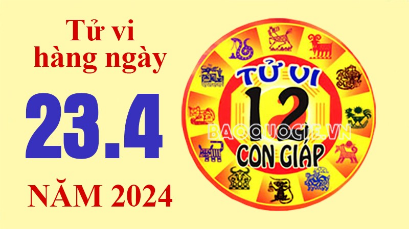 Tử vi hôm nay, xem tử vi 12 con giáp hôm nay ngày 23/4/2024: Tuổi Ngọ sự nghiệp khó thăng tiến
