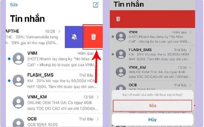 3 cách xoá tin nhắn trên iPhone nhanh gọn, ai cũng thực hiện được