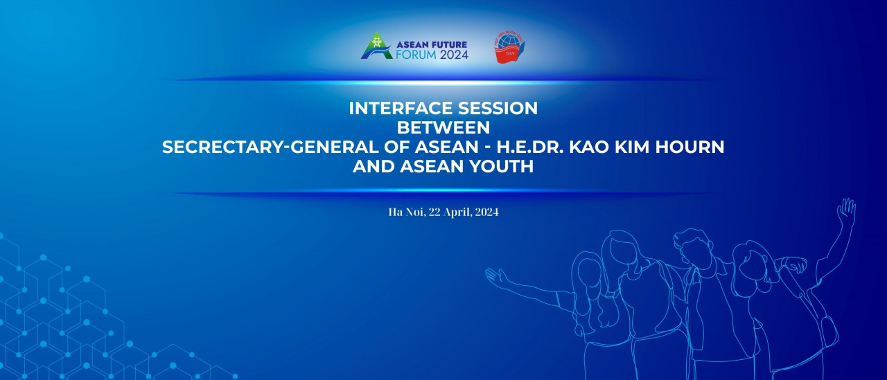 Đối thoại giữa Tổng thư ký ASEAN và thanh niên ASEAN. (Ảnh: Anh Tuấn)