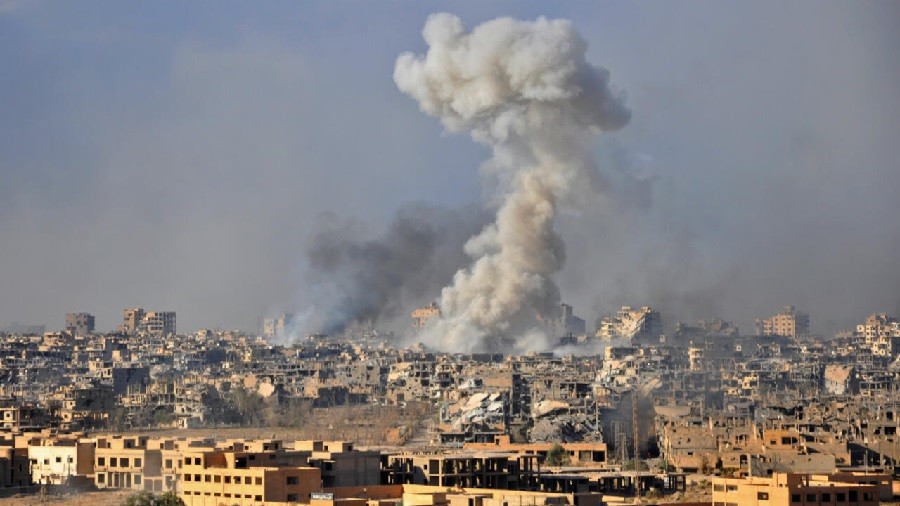 Nga-Syria liên thủ, mở đợt tấn công nhằm vào IS. (Nguồn: AFP)