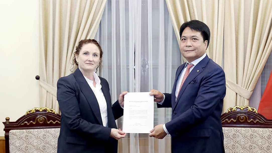 Bộ Ngoại giao tiếp nhận bản sao Thư ủy nhiệm bổ nhiệm Đại sứ New Zealand tại Việt Nam