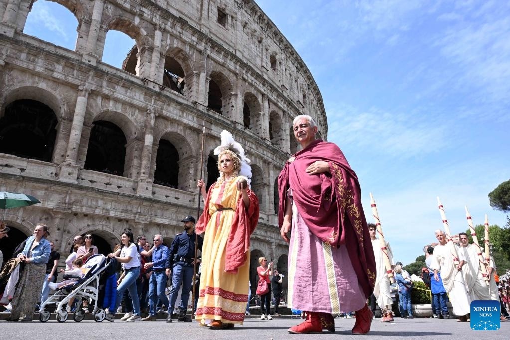 Italy: Thành phố Rome tưng bừng lễ hội mừng ‘sinh nhật’ 2.777 tuổi