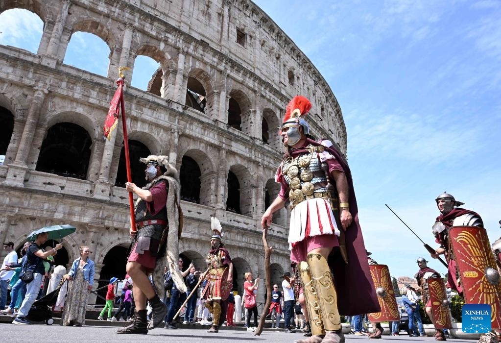 Italy: Thành phố Rome tưng bừng lễ hội mừng ‘sinh nhật’ 2.777 tuổi