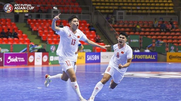 Vietnam advance to Futsal Asian Cup quarters