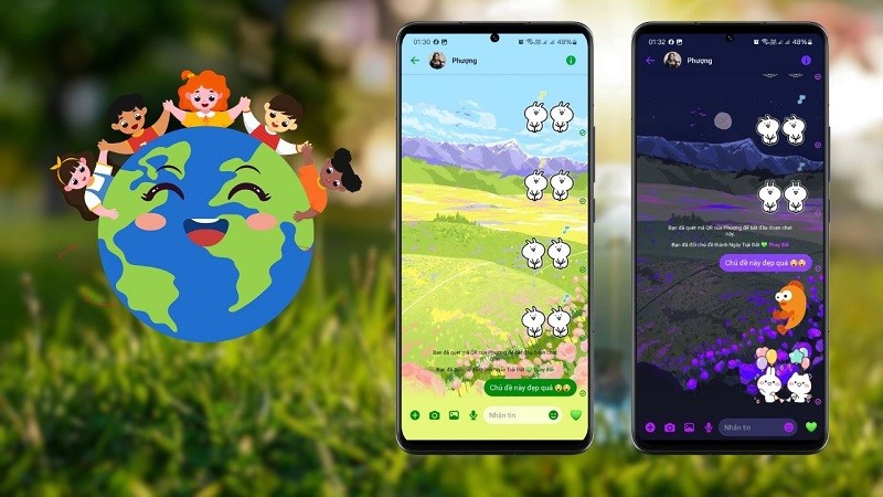 Cách chủ đề Ngày Trái Đất trên Messenger siêu đẹp mà bạn nên thử