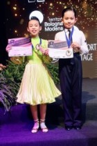 Con trai nhà Khánh Thi - Phan Hiển lần thứ hai vô địch dance sport thế giới hạng thiếu nhi
