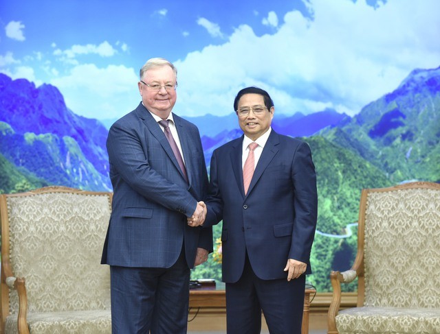 PM Pham Minh Chinh hosts Chairman of Russian Federal Bar Association