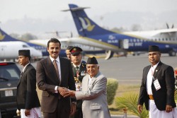 Quốc vương Qatar lần đầu tiên thăm Nepal