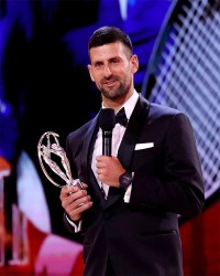 Laureus Awards 2024: Novak Djokovic được vinh danh là vận động viên hay nhất năm 2023