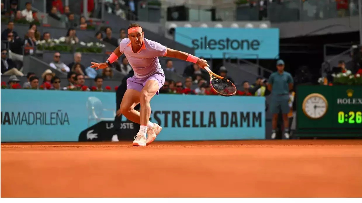 Madrid Open 2024: Rafael Nadal thắng tay vợt 16 tuổi Darwin Blanch