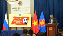 Đại sứ quán Việt Nam tại Nga tổ chức kỷ niệm 120 năm Ngày sinh Tổng Bí thư Trần Phú