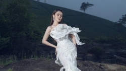 Hoa hậu Lý Kim Thảo chụp ảnh thời trang giới thiệu cảnh đẹp du lịch Phú Thọ