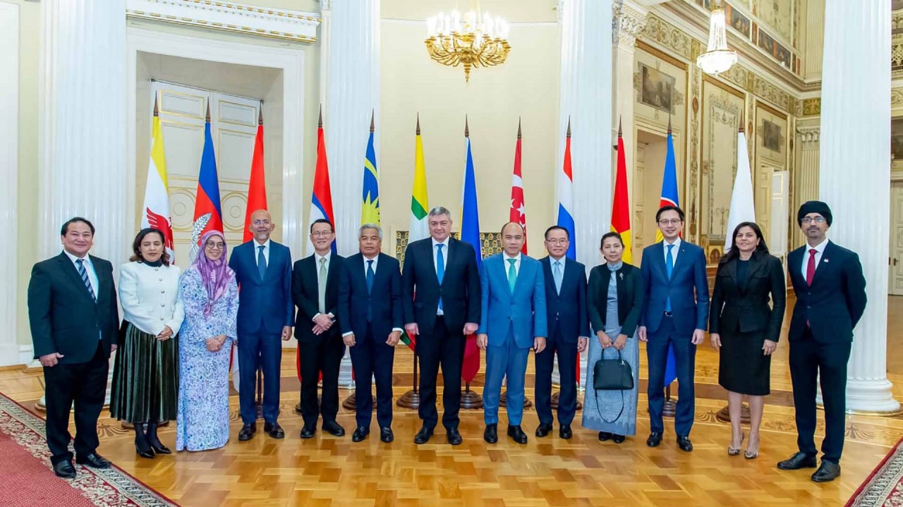 Deputy FM Do Hung Viet, Head of SOM delegation of Vietnam attended 20th ASEAN-Russia SOM in St. Petersburg