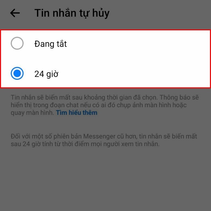 Cách bật chế độ tin nhắn tự hủy trên Messenger không phải ai cũng biết