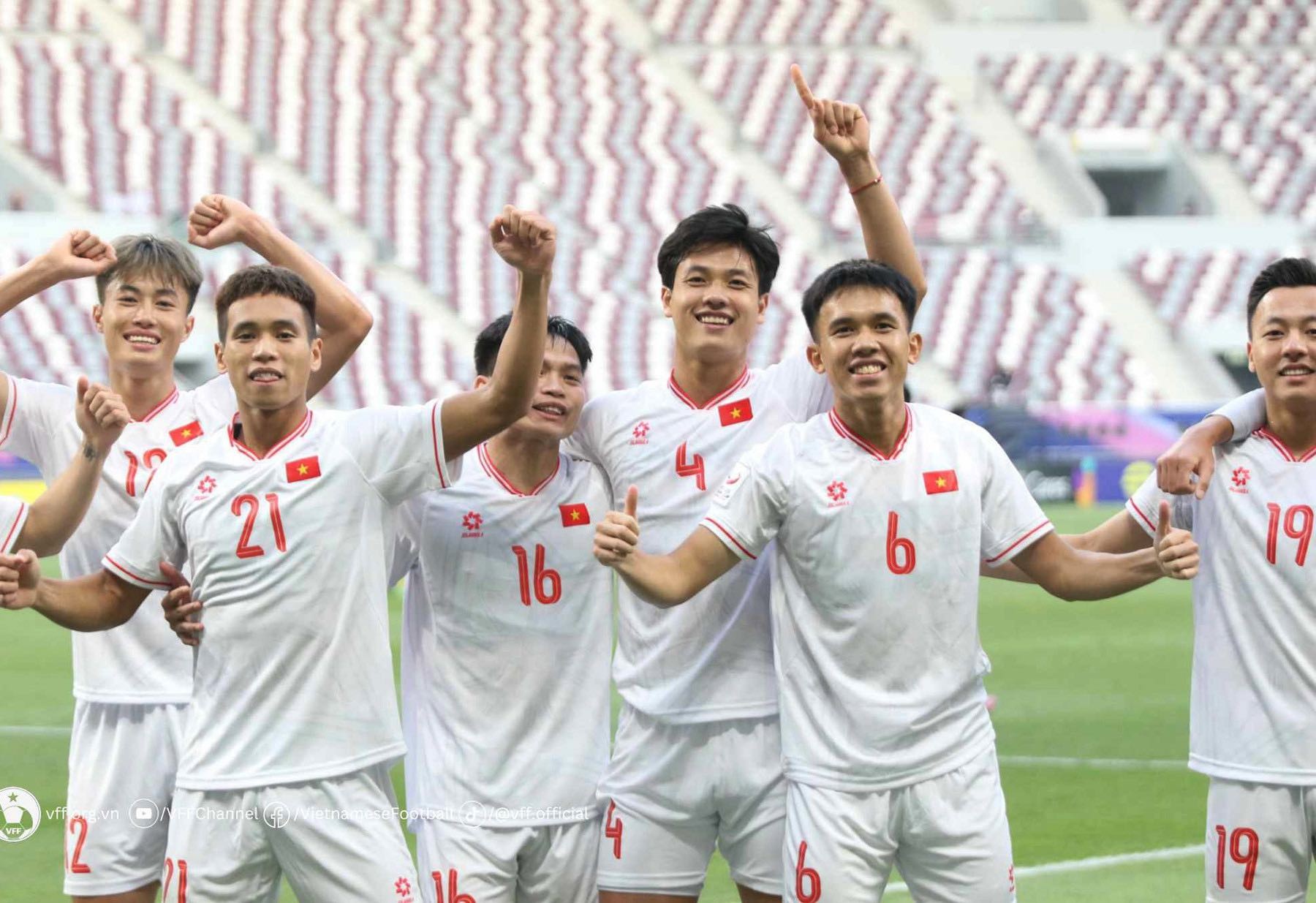 U23 Việt Nam kết thúc giải U23 châu Á không quá trọn vẹn. Ảnh: VFF