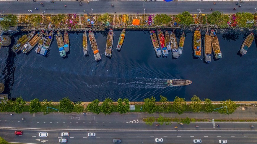 Glamorous beauty of Ho Chi Minh City from above