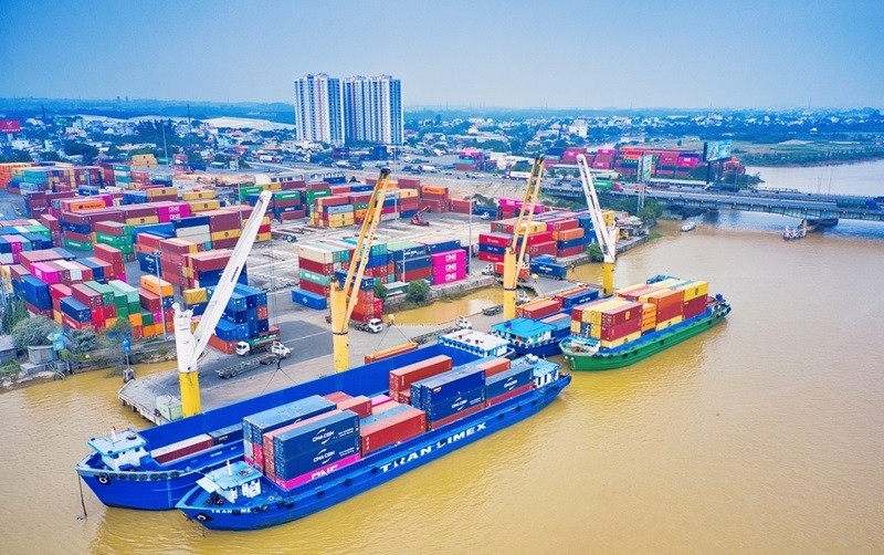 Binh Duong has strong potential to become a logistics hub of the region. (Photo: baobinhduong)