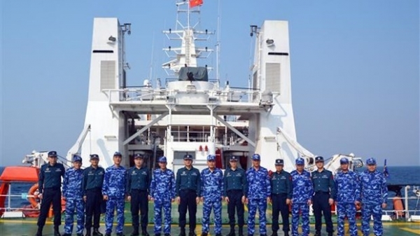Vietnam, China Coast Guards finish joint patrol in Tonkin Gulf