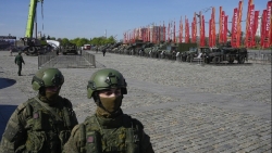 Thu được thiết bị hạng nặng của phương Tây ở Ukraine, Nga mang ra mở triển lãm
