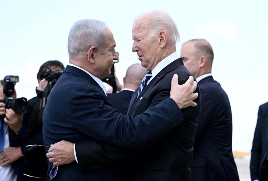 Tổng thống Mỹ Joe Biden muốn kiểm soát nỗ lực chiến tranh của Israel và Ukraine. Hình ảnh: NBC Screengrab