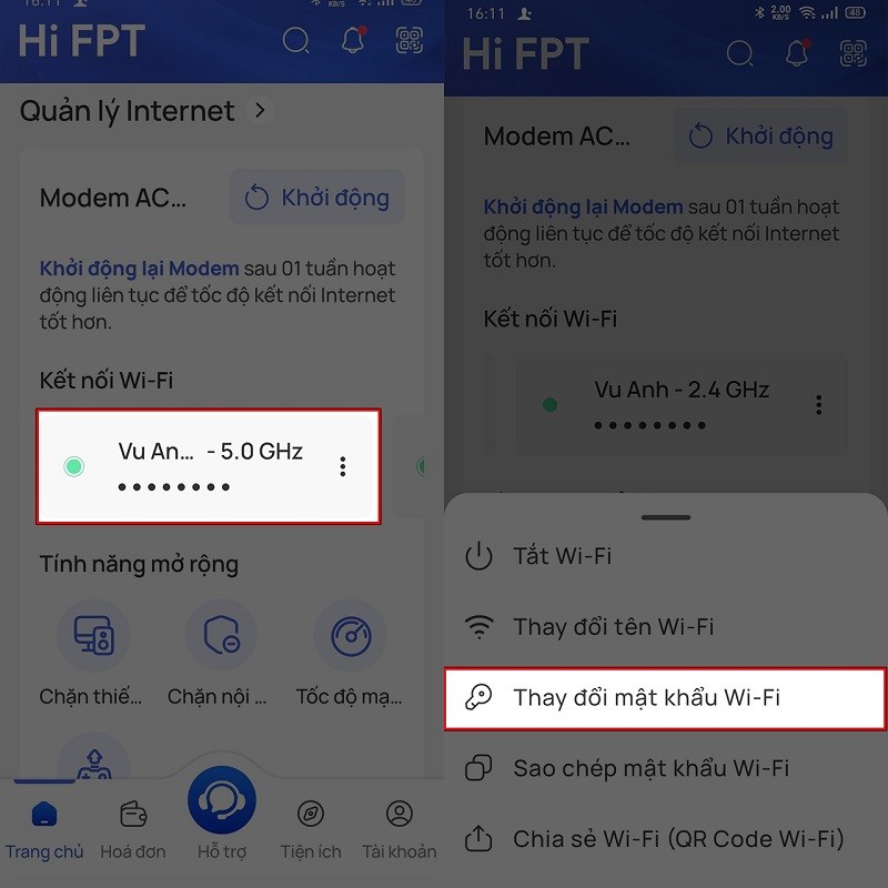 Hướng dẫn đổi mật khẩu WiFi đơn giản không phải ai cũng biết