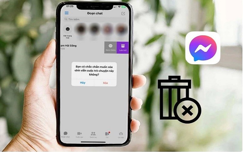 Xóa toàn bộ cuộc trò chuyện trên Messenger 2 bên siêu đơn giản