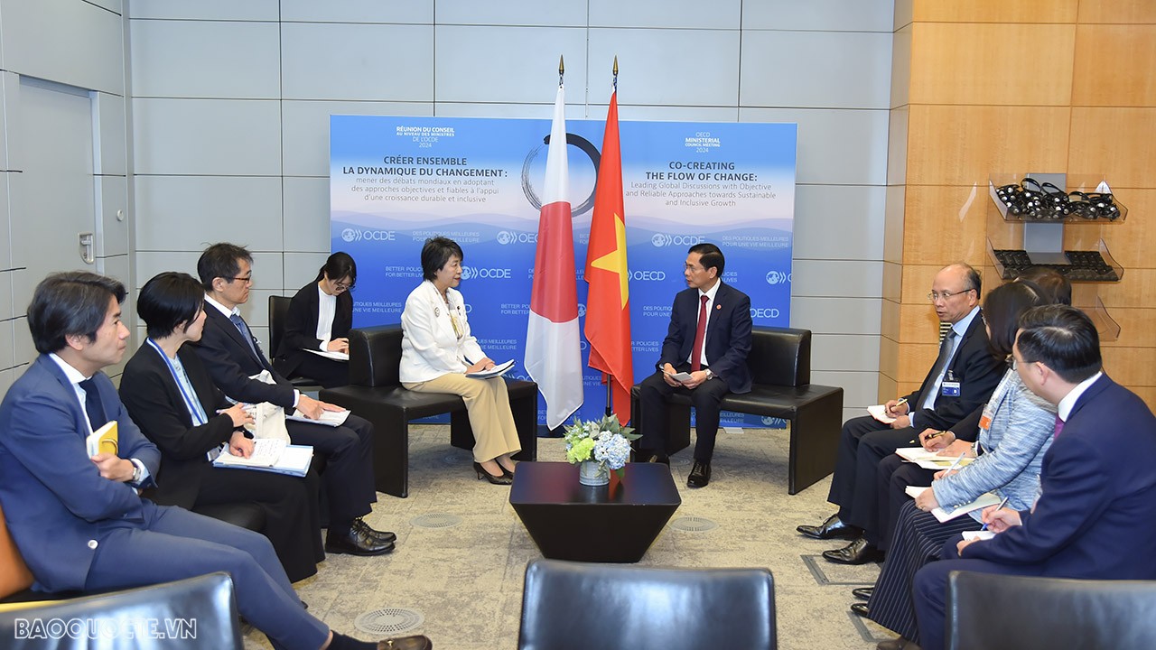 Nhật Bản ủng hộ các sáng kiến và ưu tiên mà Việt Nam đề xuất nhằm thúc đẩy hợp tác với OECD