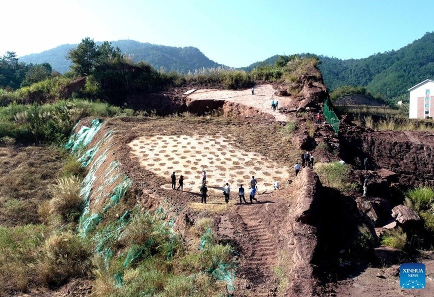 Trung Quốc: Phát hiện dấu chân khủng long lớn nhất thế giới
