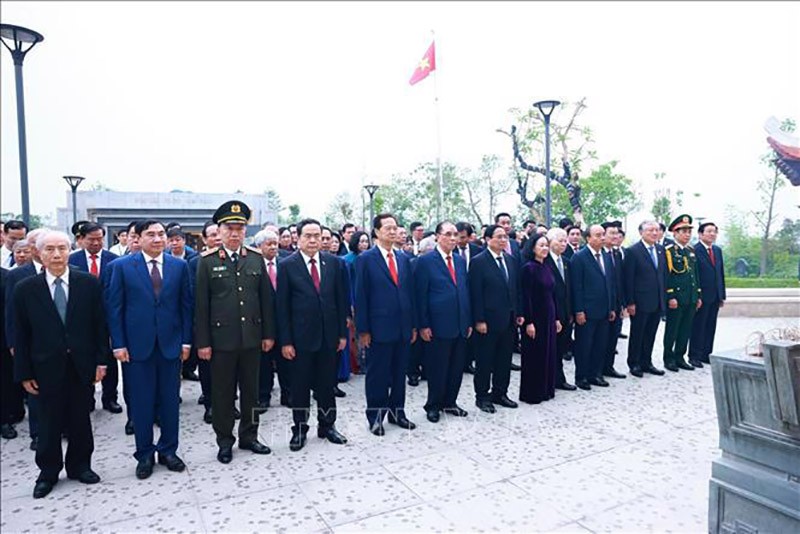 Lãnh đạo Đảng, Nhà nước tri ân các Anh hùng liệt sĩ tại Chiến trường Điện Biên Phủ