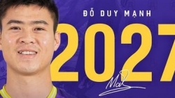 Chuyển nhượng cầu thủ: Trung vệ Đỗ Duy Mạnh ở lại CLB Hà Nội thêm 3 năm