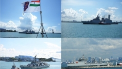Tàu Hải quân Ấn Độ đến Biển Đông