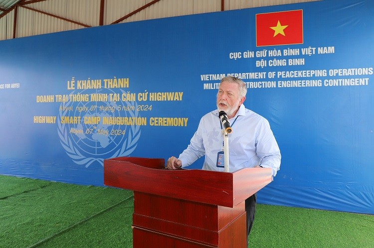Đội Công binh Việt Nam khánh thành doanh trại thông minh tại căn cứ Highway