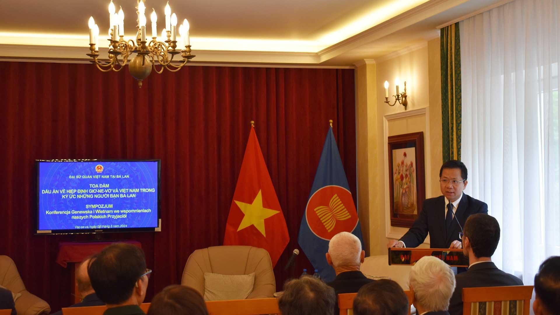 Tọa đàm 'Dấu ấn về Hiệp định Geneva và Việt Nam trong ký ức những người bạn Ba Lan'