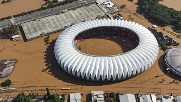 Lũ lụt nghiêm trọng, Brazil hoãn các trận đấu ở bang miền Nam Rio Grande do Sul