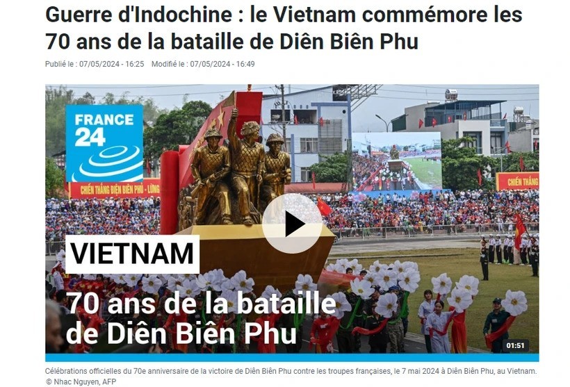 French media reflect on 70th anniversary of Dien Bien Phu Victory