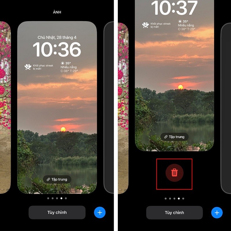 4 cách xóa widget trên màn hình khóa iPhone đơn giản, nhanh chóng