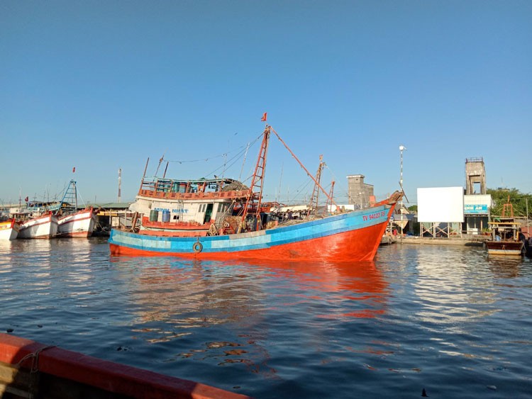 KHai thác hải sản Trà Vinh. (Ảnh: Thanh Tuyền) KHai thác hải sản Trà Vinh. (Ảnh: Thanh Tuyền)