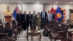 Đại sứ Phạm Hùng Tâm tiếp đoàn đại biểu Hội đồng kinh doanh Australia-Việt Nam