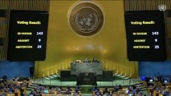 ĐHĐ LHQ thông qua Nghị quyết trao thêm quyền cho Palestine với tư cách Nhà nước quan sát viên của Liên hợp quốc
