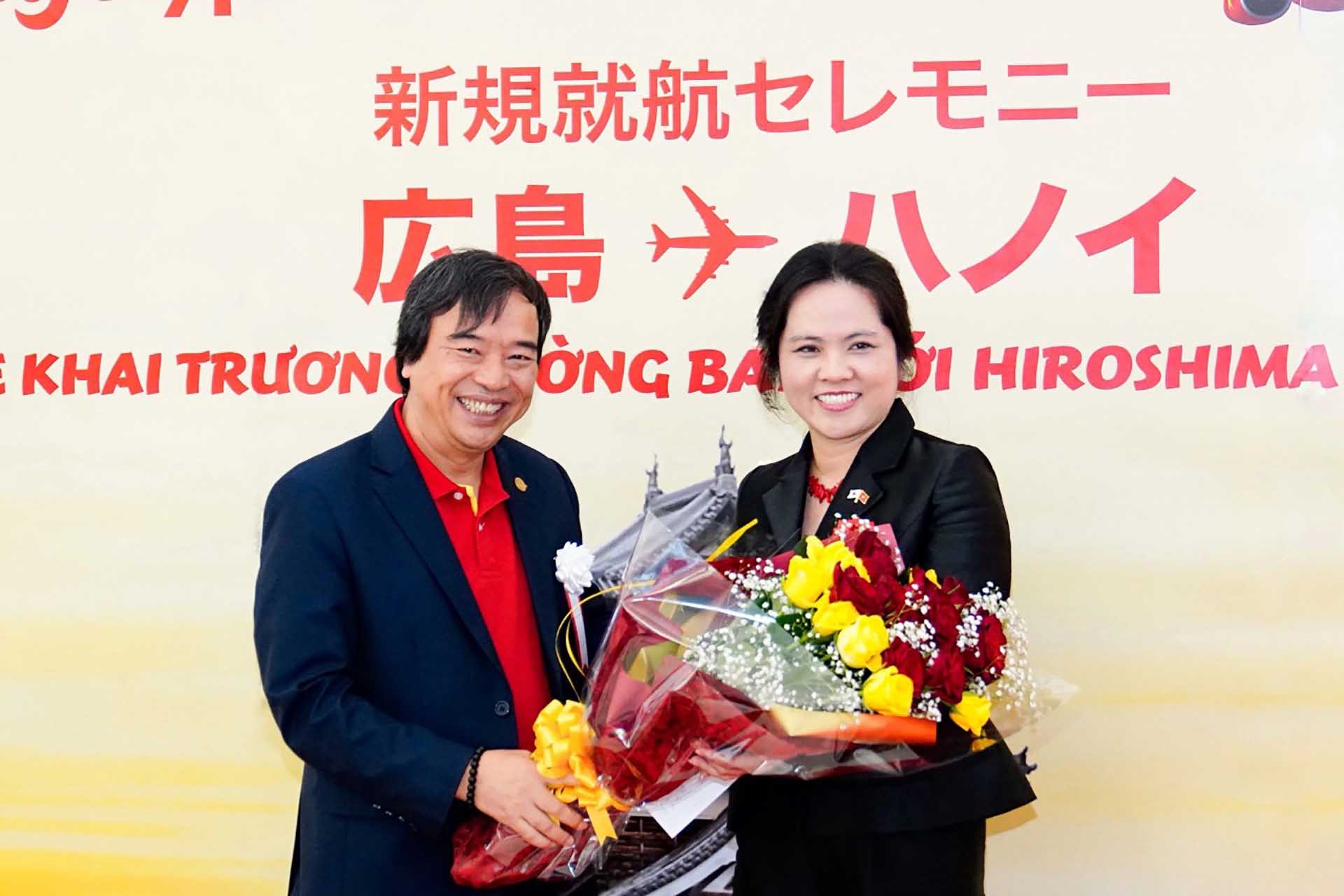 Vietjet vừa khai trương đường bay giữa Hà Nội và Hiroshima