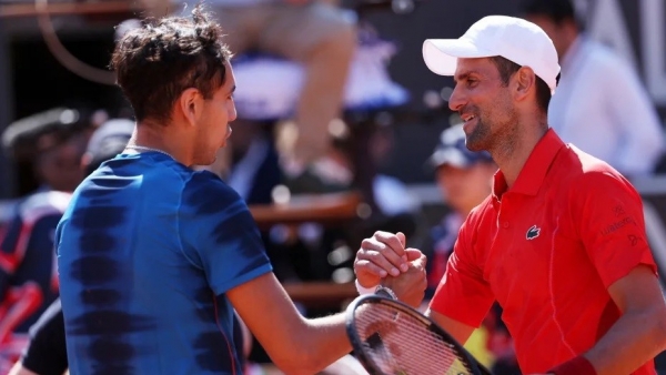 Rome Masters 2024: Novak Djokovic dừng bước tại vòng 2 sau trận thua Alejandro Tabilo