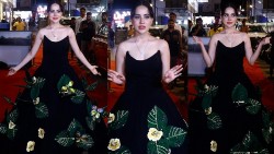 Met Gala 2024: Nữ diễn viên Ấn Độ diện đầm kết hoa lá 3D ấn tượng