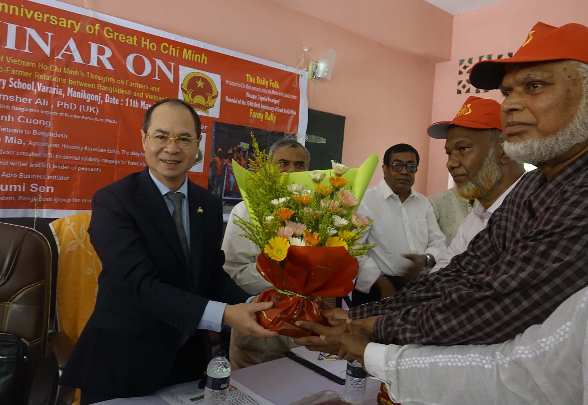 Tọa đàm ‘Tư tưởng Hồ Chí Minh về giai cấp nông dân và thúc đẩy giao lưu giữa nông dân Bangladesh-Việt Nam’