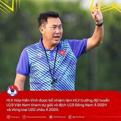 VFF bổ nhiệm huấn luyện viên trưởng đội tuyển U16 Việt Nam và U19 Việt Nam