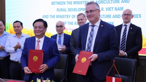 Vietnam, Denmark Ministers hold dialogue on sustainable food production and agriculture