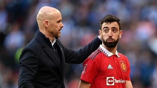 MU: Đội trưởng Bruno Fernandes nỗ lực phục hồi chấn thương trước trận chung kết FA Cup