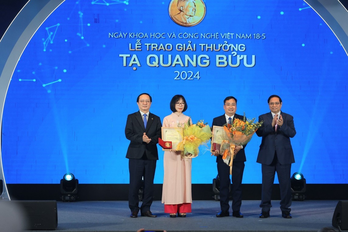 Hai nhà khoa học được trao tặng Giải thưởng Tạ Quang Bửu 2024