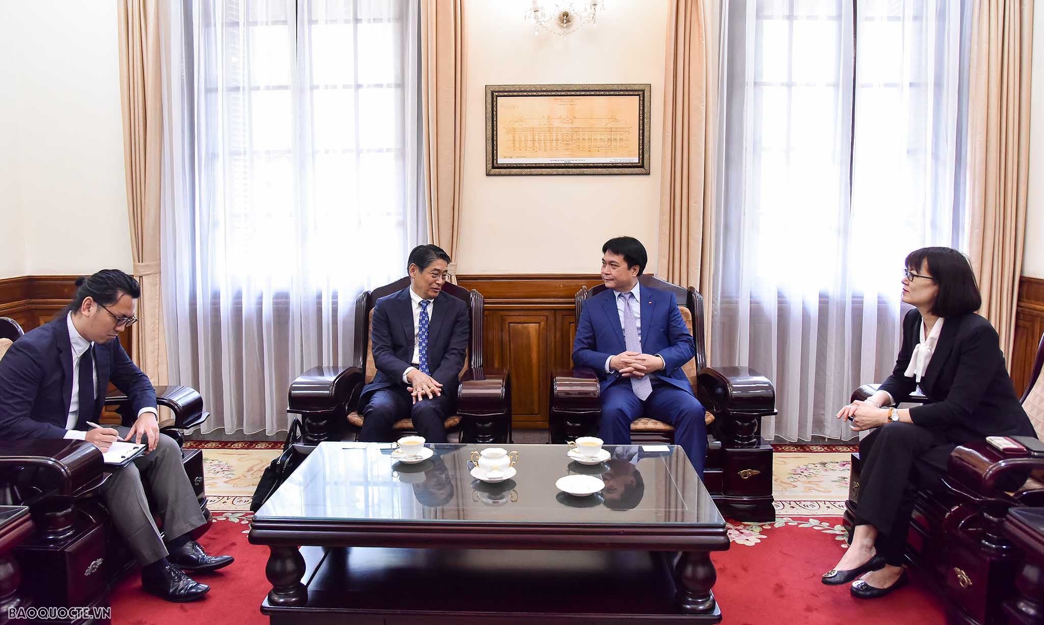 Việt Nam tiếp nhận bản sao bổ nhiệm Đại sứ Nhật Bản